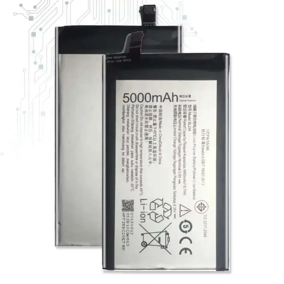 BL244 Replacement Battery For Lenovo P1 C58 C72 P1c58