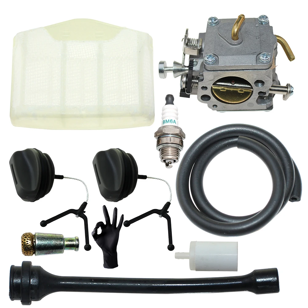 

Carburetor & Filter Kit For Husqvarna 365X-TORQ,365W X-TORQ,372XP X-TORQ,372XPG X-TORQ,372XPW X-TORQ,372XPGW X-TORQ,RWJ-4