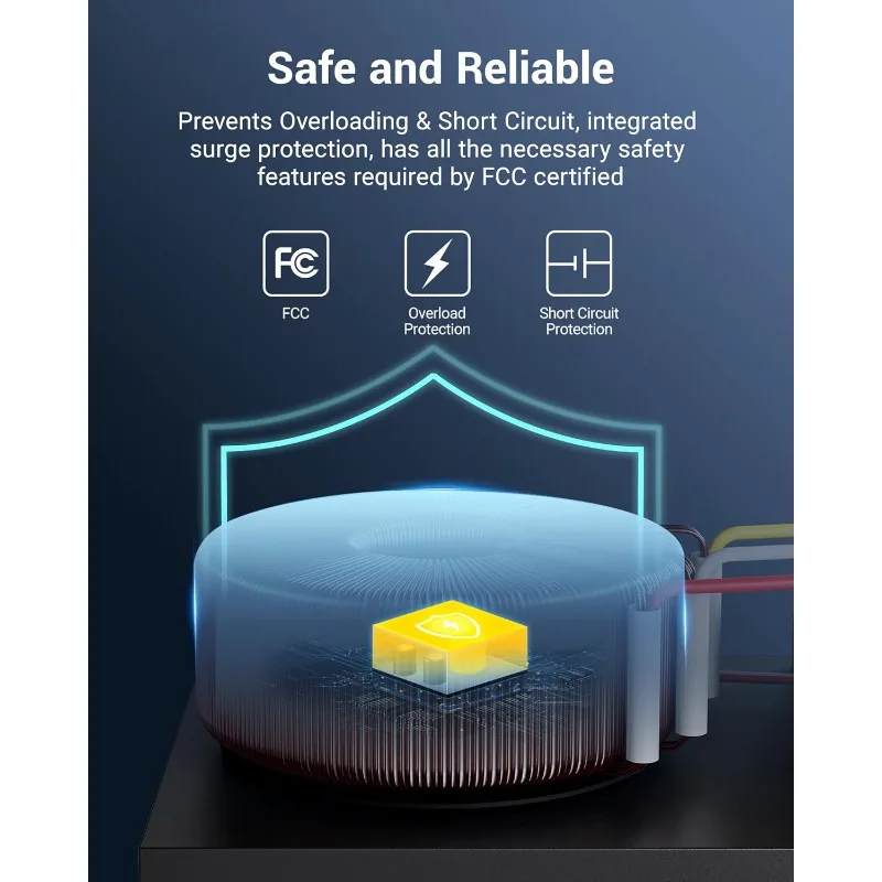 home.300W スマート低電圧トランス、Alexa および Google Home と互換性あり、LED ランドスケープライト用 120V AC から 12V AC へ