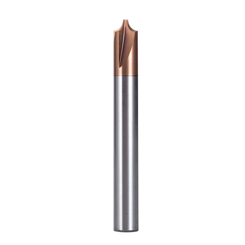 1pcs Corner Rounding Cutter R0.5-R2 50L inner radius chamfer tools solid carbide end mills deburring Router Bit
