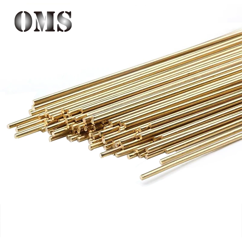 

10pcs 1.6 / 2 / 2.5 / 3mm 50cm Brass Welding Rod Electrode Welding Wire Soldering Rod