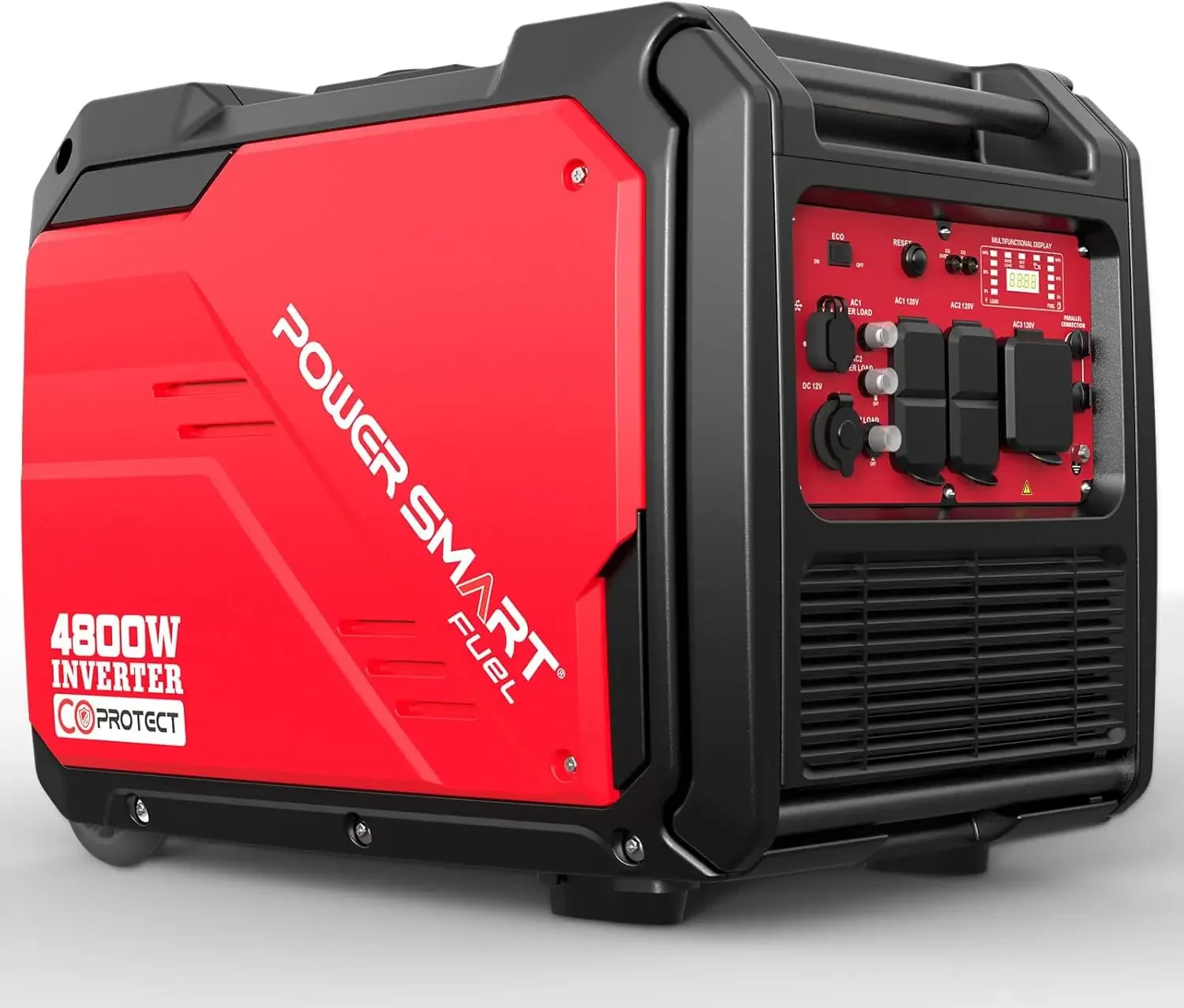 4800-Watt Super Quiet RV-Ready Inverter Generator, Portable Generator Gas Powered with Electric Start