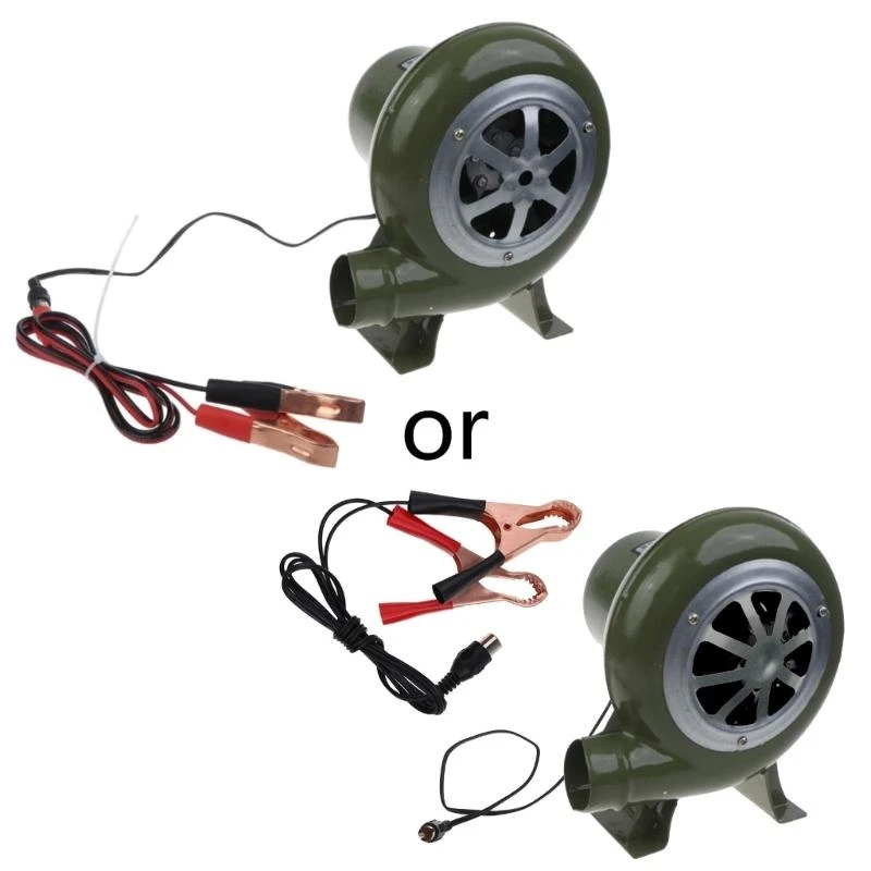 

BBQ Barbecue Fan Blacksmith Blower Household Fan for Cooking Fireplace 12V