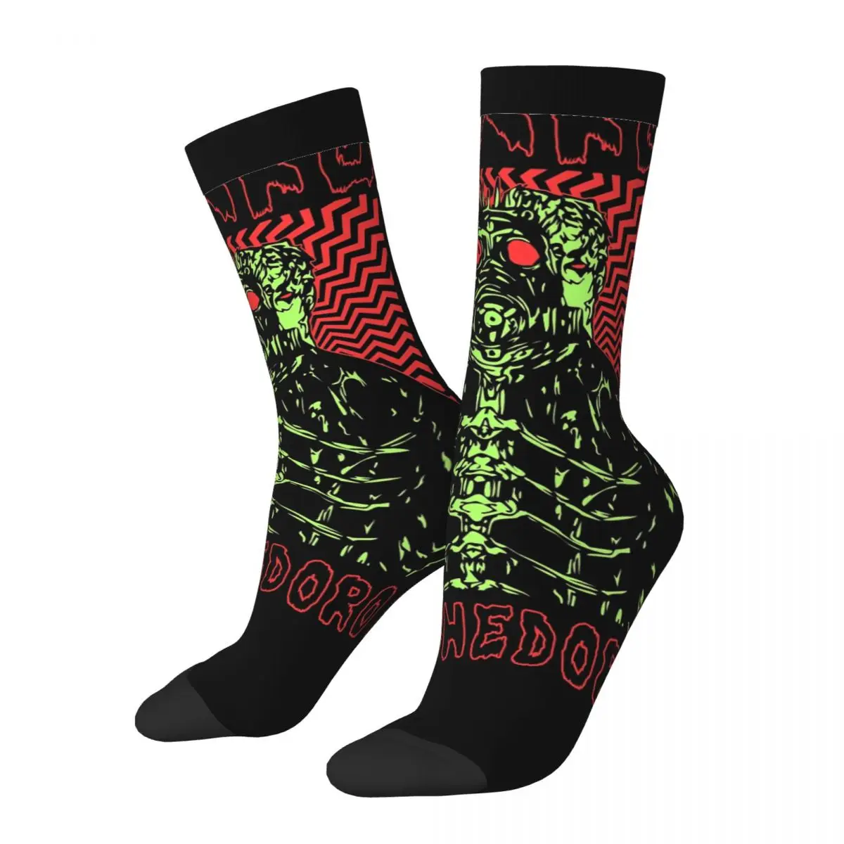 Anime Dorohedoro Kaiman Unisex Winter Socks Cycling Happy Socks Street Style Crazy Sock