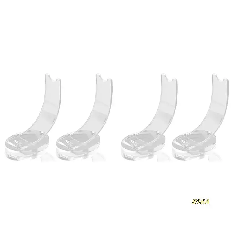 4 Pieces Of Acrylic Pen Holder Display Stand Suitable For Home School Office Or Shop (Transparent)