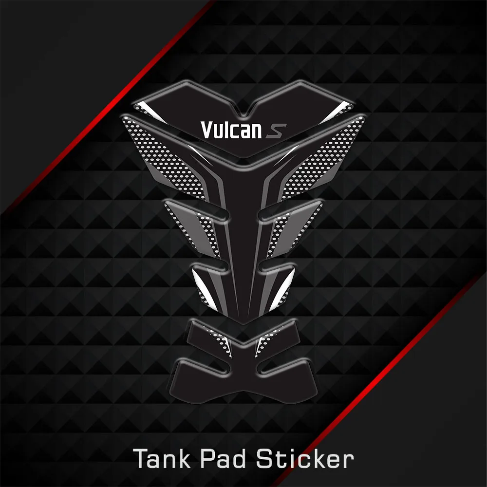 Per VULCAN S 650 VN650 Tank Pad Stickers decalcomanie moto Gas Fuel Tankpad Protection