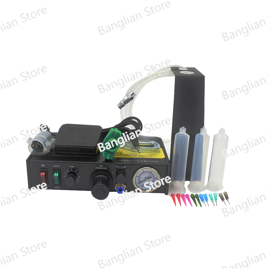 

Semi-Automatic Fluid Dispensing Machine Glue Dispenser Epoxy Resin Glue Solder Paste Liquid Dispensing Controller