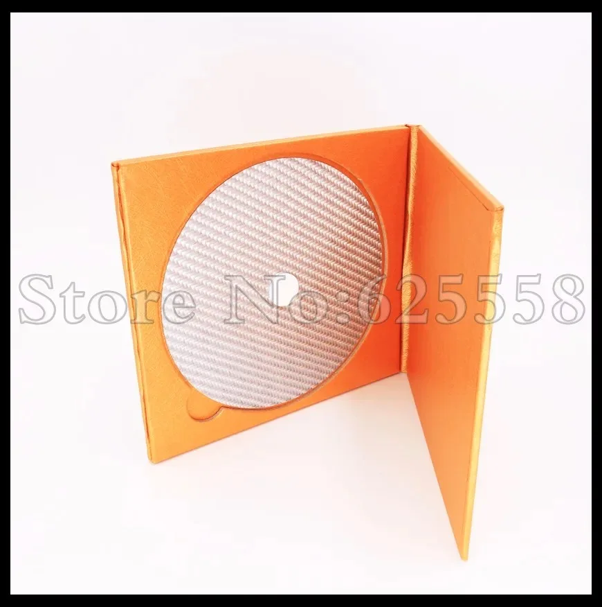 1PCSX HIFI Carbon Fiber CD DVD Stabilizer Mat Top Tray Player Turntable HI END Amp cone speaker pad