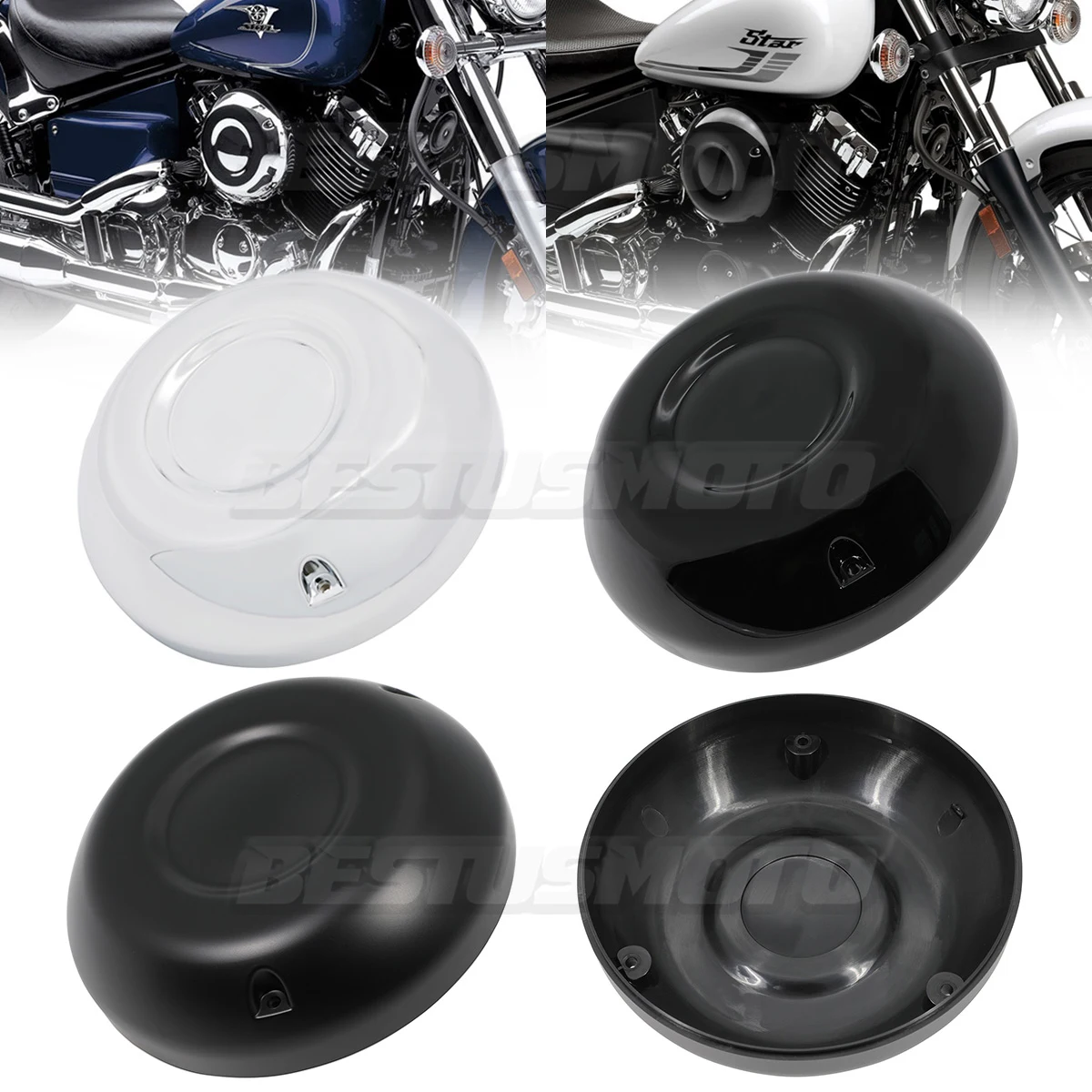 

Motorcycle ABS Plastic Air Cleaner Filter Cover For Yamaha V-Star Drag Star XVS400 XVS650 Classic Custom Silverado 1998-2017