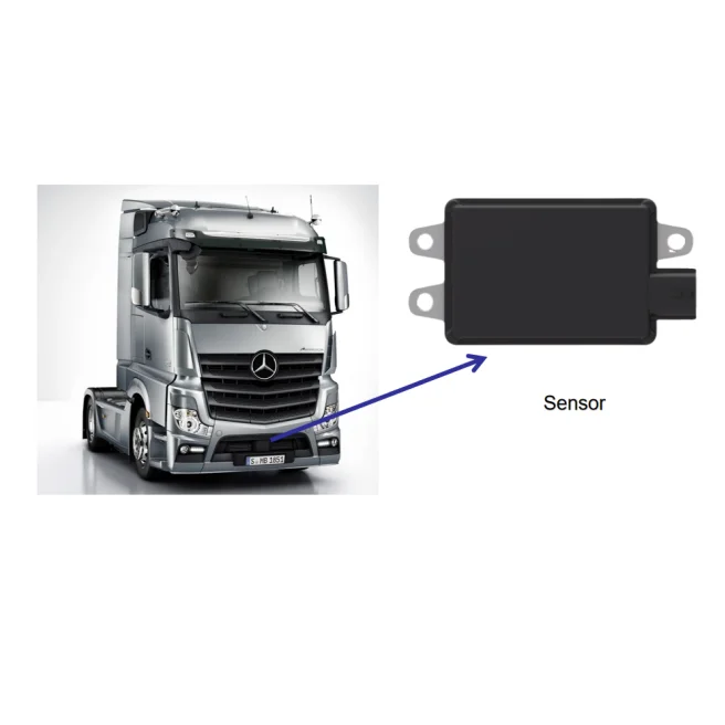 100M 77 GHz ADAS FCW Sensor Automotive Front Collision Warning System IP67/IP68/IP69K Waterproof Pre Alert Detect Object for