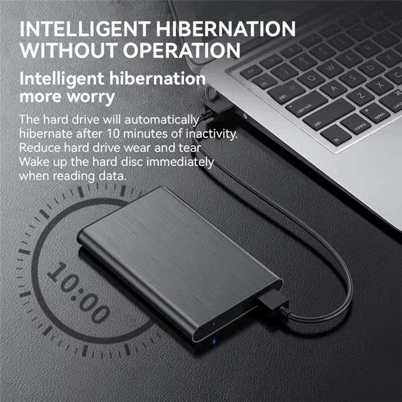 【A42U】USB3.0 Scatola per disco rigido mobile in metallo con porta seriale SATA da 2,5 pollici per SSD meccanico a stato solido FA-08US