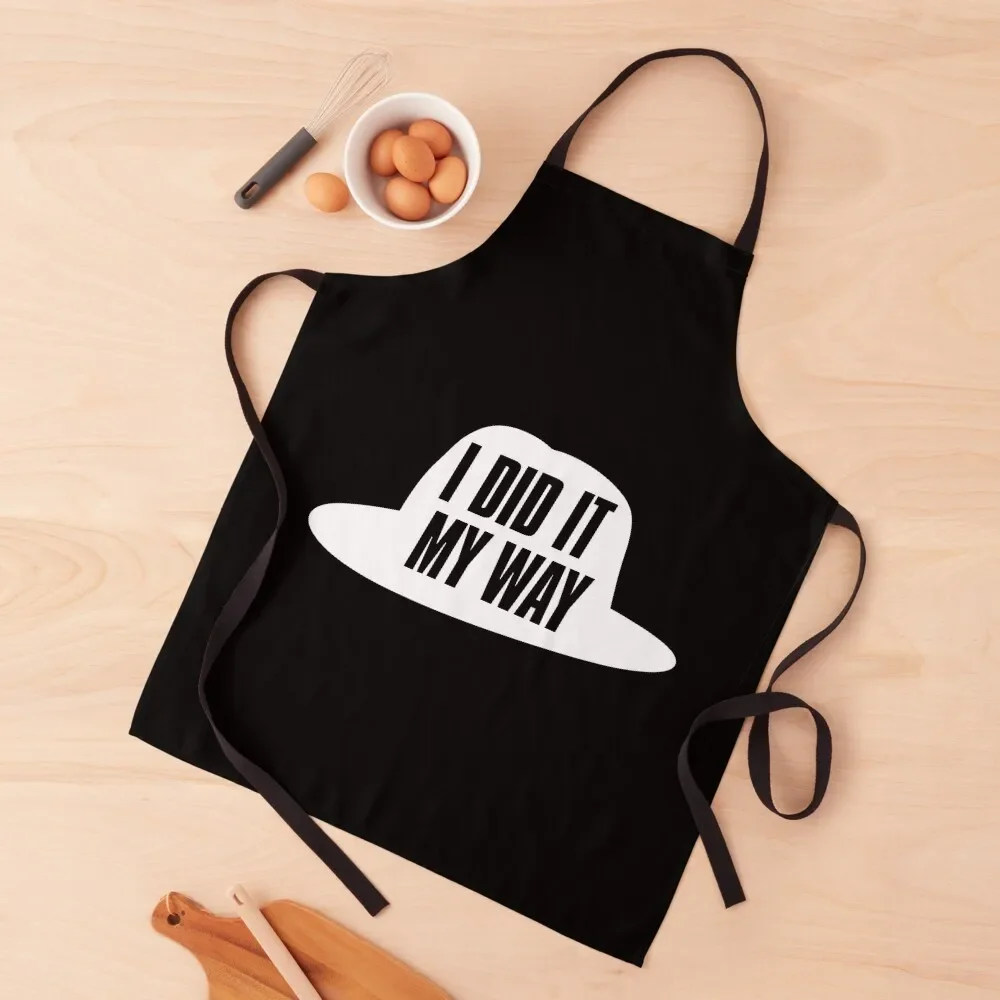 

I DID IT MY WAY 3 Apron Kitchens Accessories useful gadgets for home Women Kitchen Apron