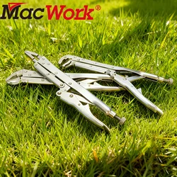 MacWork 3 Pcs 12in. Extended Long Reach Locking Vise-Grip Pliers Straight 45 Degree 80 Degree Vise-Grip Pliers