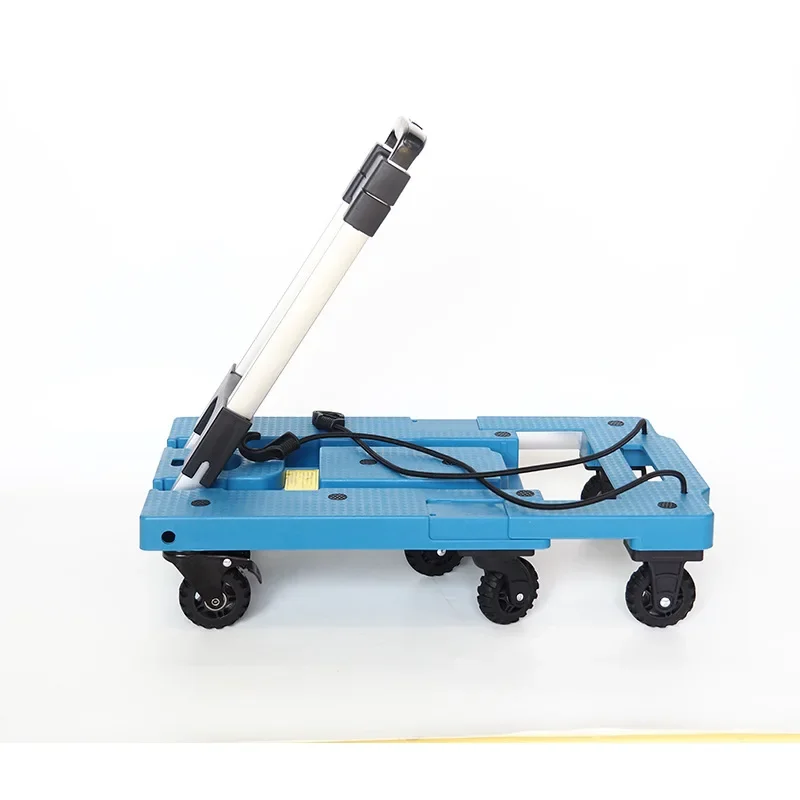 

Household portable trolley trolley pulling car factory electrical handling super load-bearing folding luggage cart trailer