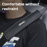 Car Interior Seat Belt Shoulder Protector Cover Pads Accessorie For GMC Savana Hummer Terrain 1500 Yukon Granite H3 Jimmy Acadia