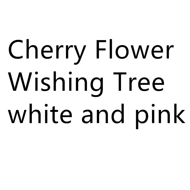 

New Artificial Cherry Flower Wishing Tree Simulation Plant Potting Landscaping Pendan For Holiday Party Wedding Home Decoration