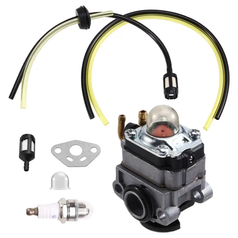ABVT-Leaf Blower Carburetor Blower Carburetor Sparking Plug Air Filter Kit For Hitachi RB24EA