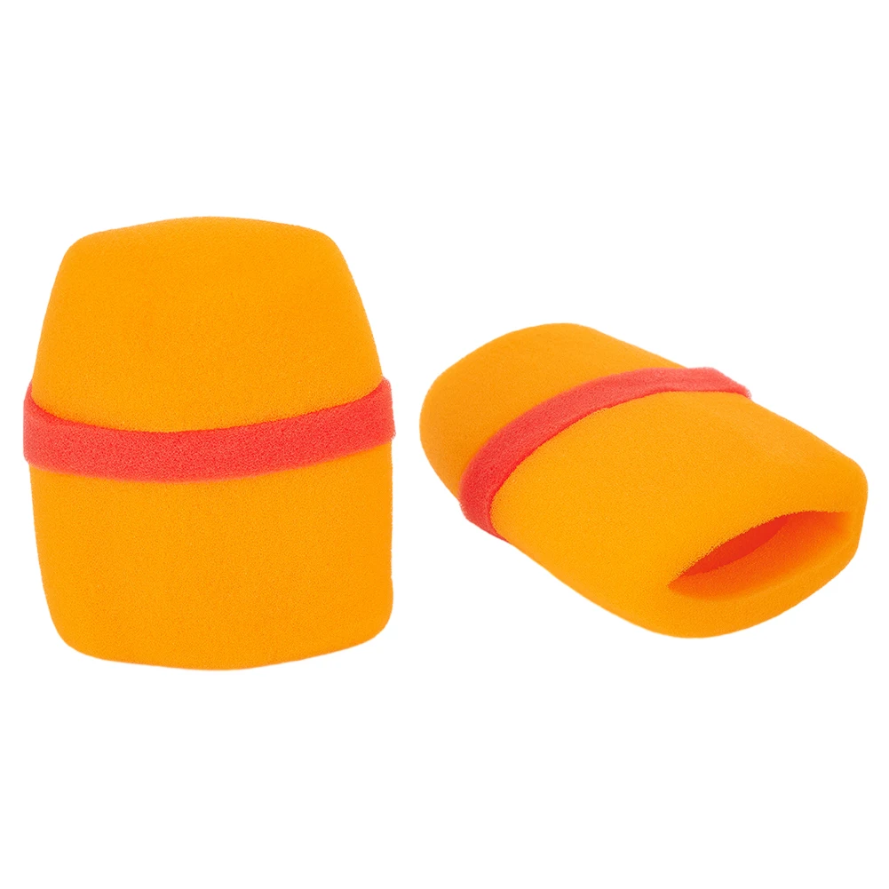 Part Microphone Covers Random Color Soft 10pcs 80mm Audio Equipment Muffler Spare Sponge Practical High Quality