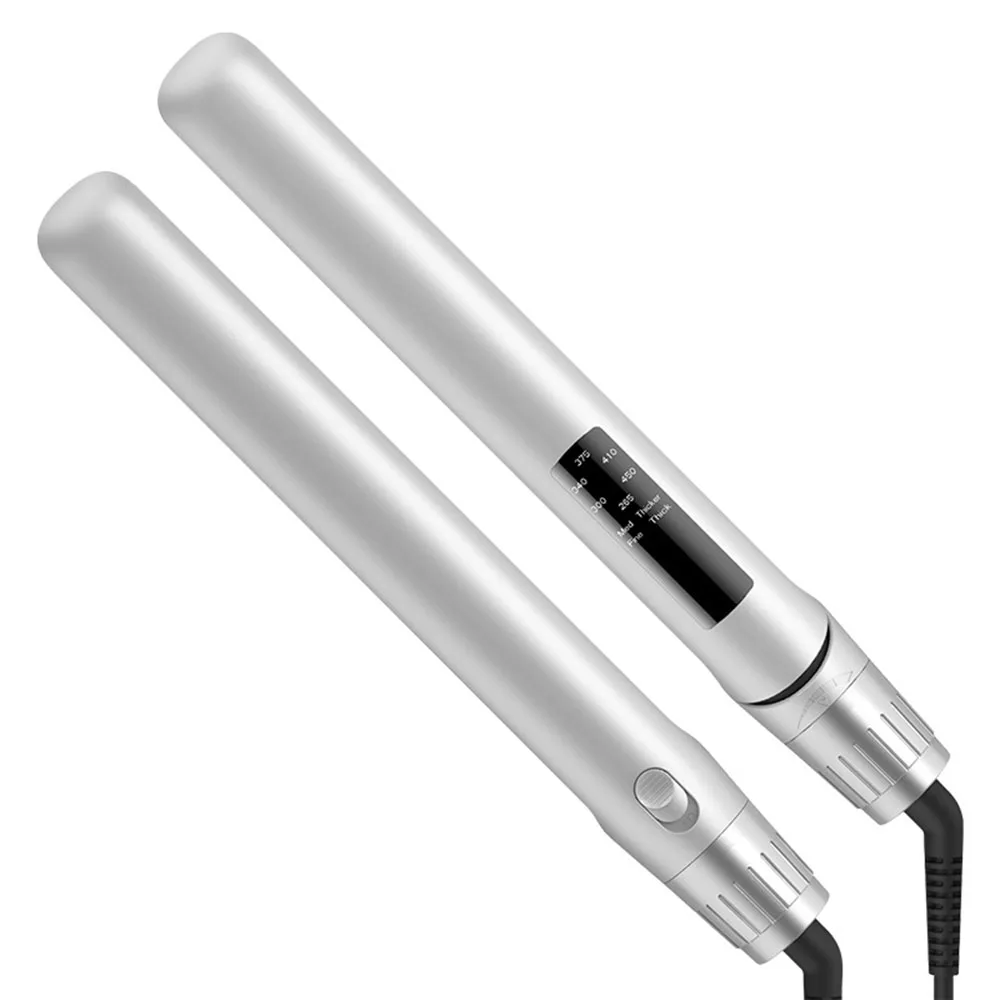 MCH Heater Plate Max 230℃ Professional Flat Iron Ceramics 4 IN 1 Hair Straightener Fast Heating Waterproof Wet and Dry Use LCD