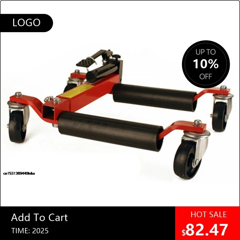 

1854 12 inch Hydraulic Car Moving Machine Max Moving with 680kg Universal Wheel Car Mover Hydraulic Trailer Vehic 915