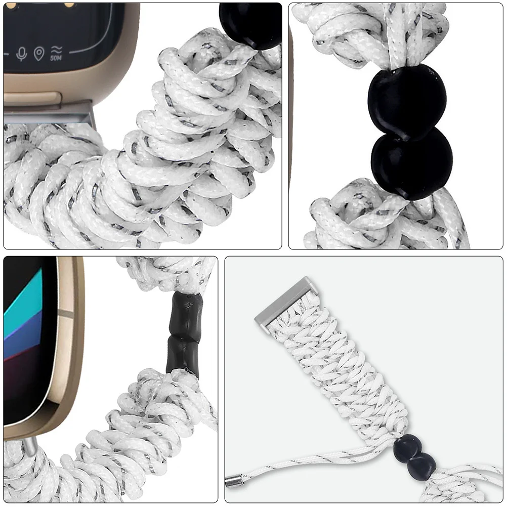 

Роскошный ремешок для умных часов ручной работы 3, быстросъемный сменный браслет Sense, удобный унисекс