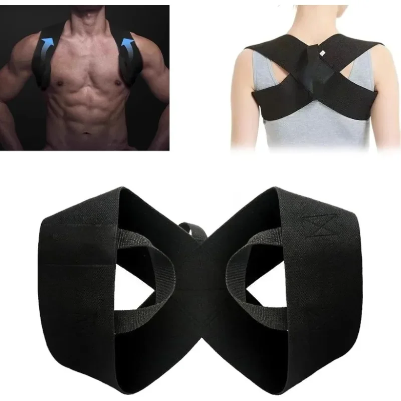 

Hunchback Corrective Belt Open Shoulder Open Back Magic Fitness Training Unisex