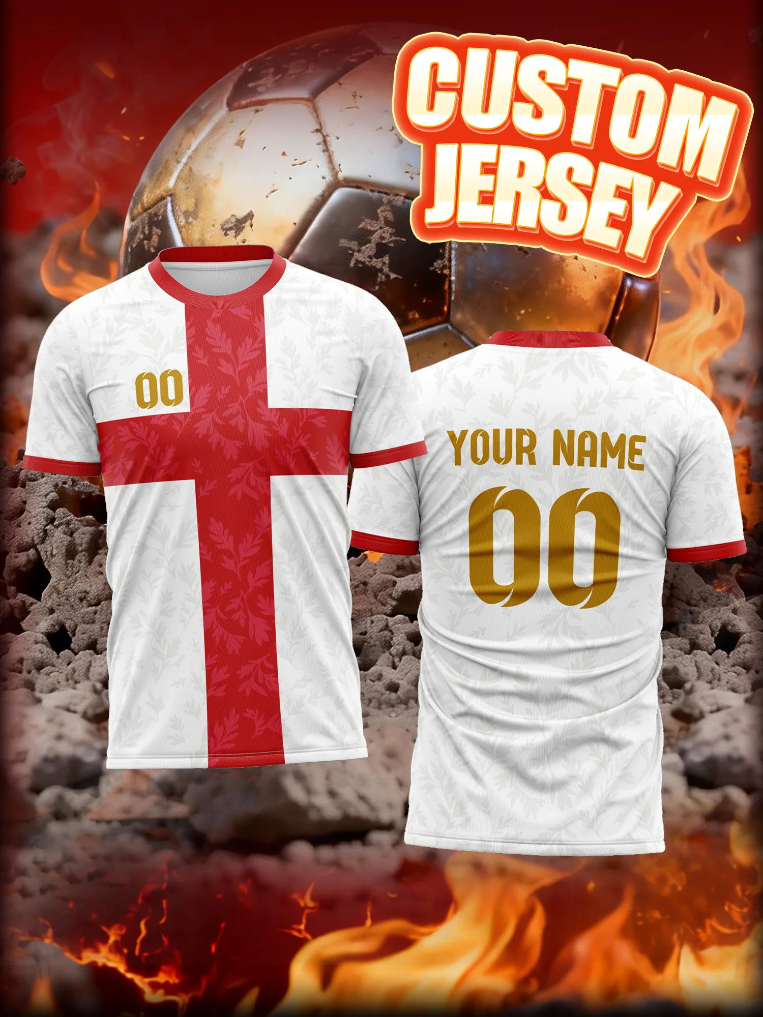 

New 2026 Sports V-neck Jersey - Customizable with Name and Number, Quick-drying, Breathable, Comfortable, Casual, Gym, Running