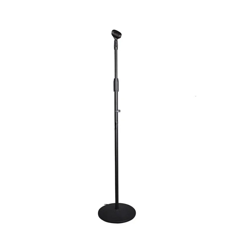 

Floor microphone holder, heavy duty, microphone iron disc disc base holder