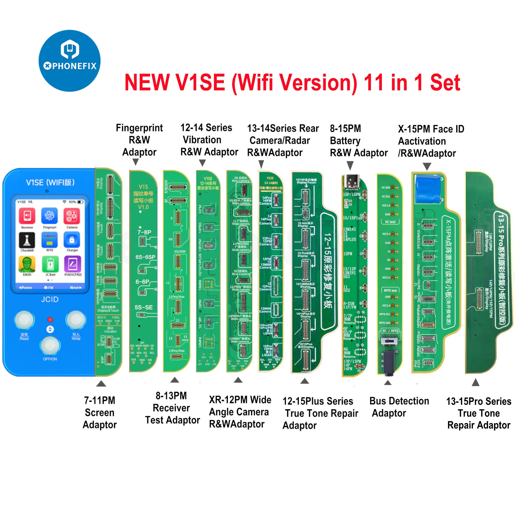 JC V1SE WiFi プログラマー iPhone 11-17 Pro Max 対応