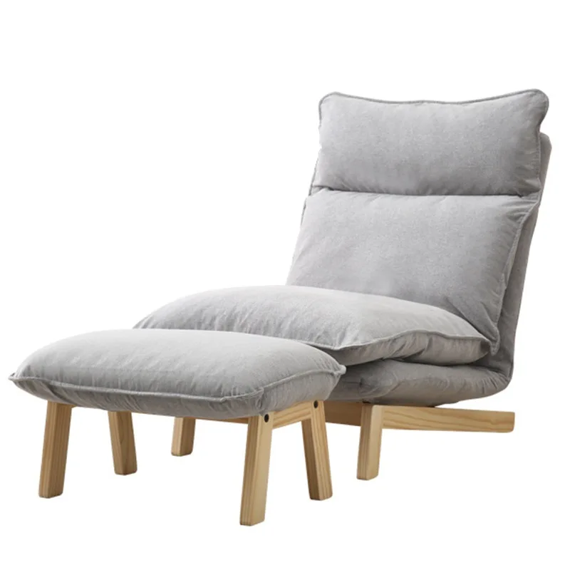 

Japanese-style Nordic living room bedroom lazy sofa, bay window tatami single sofa bed recliner