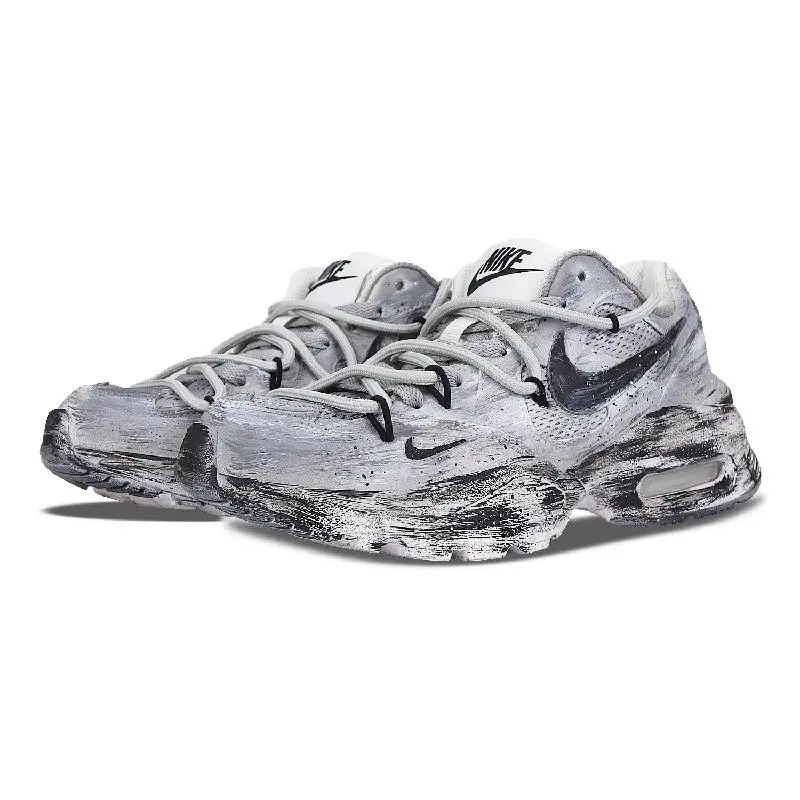 【Customize】Nike Air Max Fusion Running Shoes Women's Low-top Gray Sneakers shoes CJ1671-100