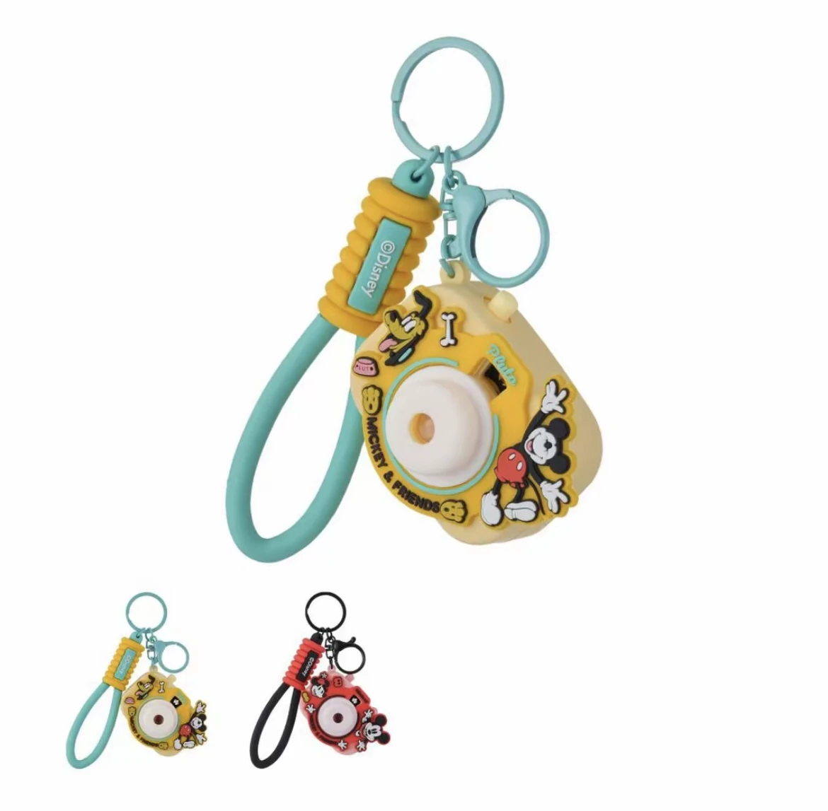 

Disney Mickey Mouse Camera Projector Keychain - Summer Collection I Cute Mini Projector Toy, Novelty Gift