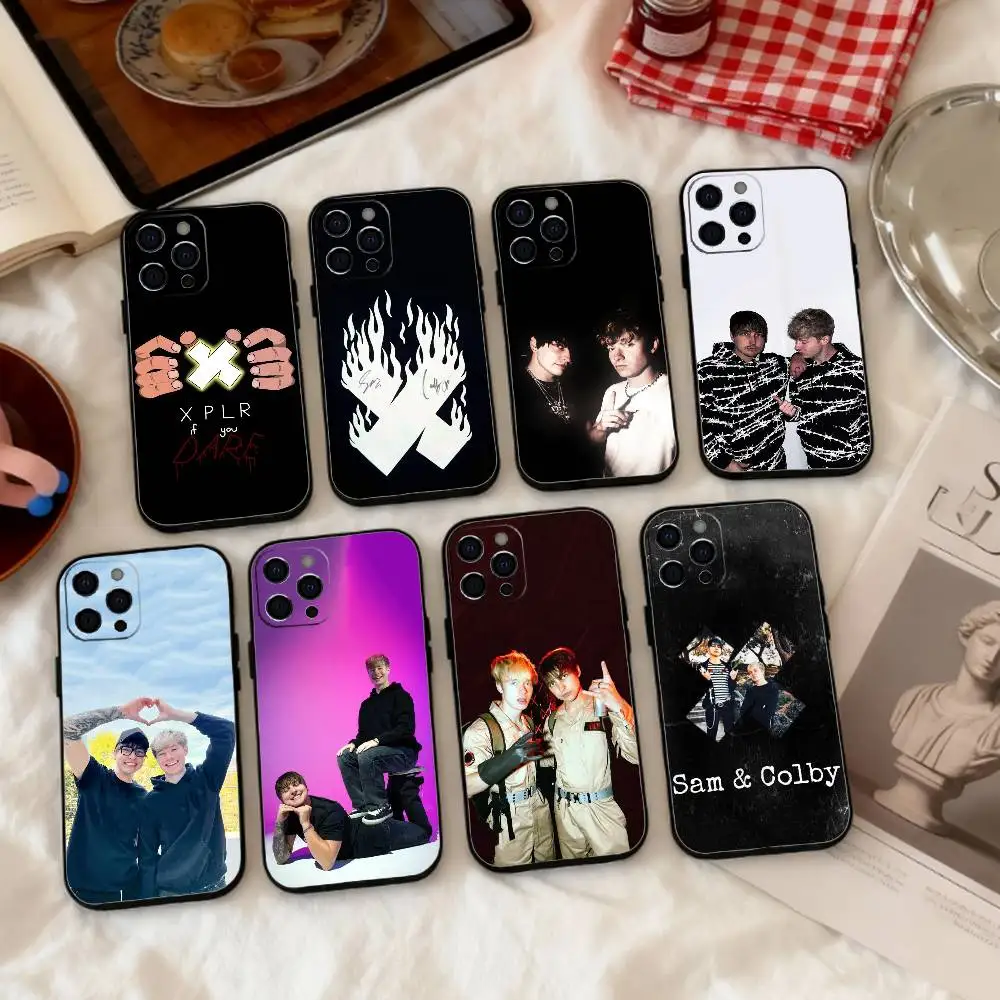 S-Sam E Colby XPLR Adventure Phone Case Silicone Macio Para IPhone 17 16 15 14 13 12 11 X XR Plus Pro Max Plus