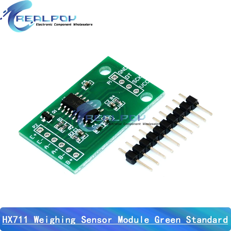 HX711 AD serial port module single-chip electronic scale weighing sensor 24-bit precision pressure sensor