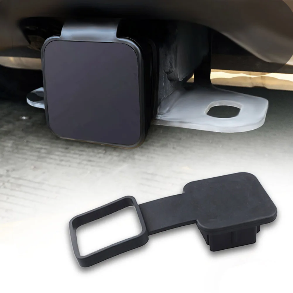 Heavy-Duty Trailer Hitch Cover Fits 2-Inch Receivers Waterproof Tube Cap Protector for Trailer Hitch Cover Auto Square Plug