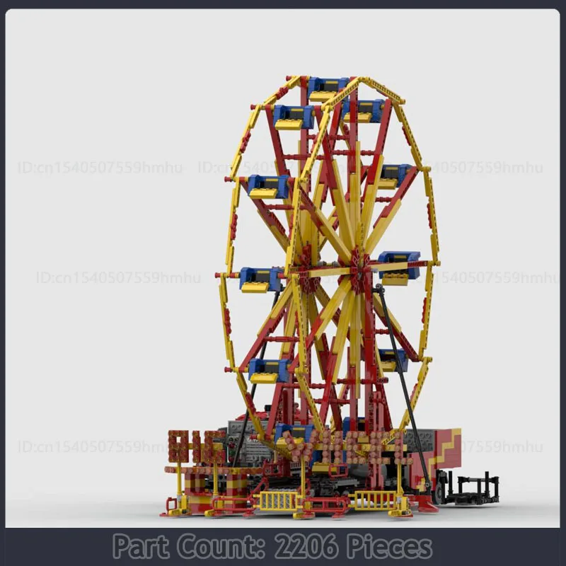 Sport gbc Modul Messegelände Riesenrad Moc Bausteine kreative Modell technologie Ziegel DIY Montage Puzzle Spielzeug Geschenke