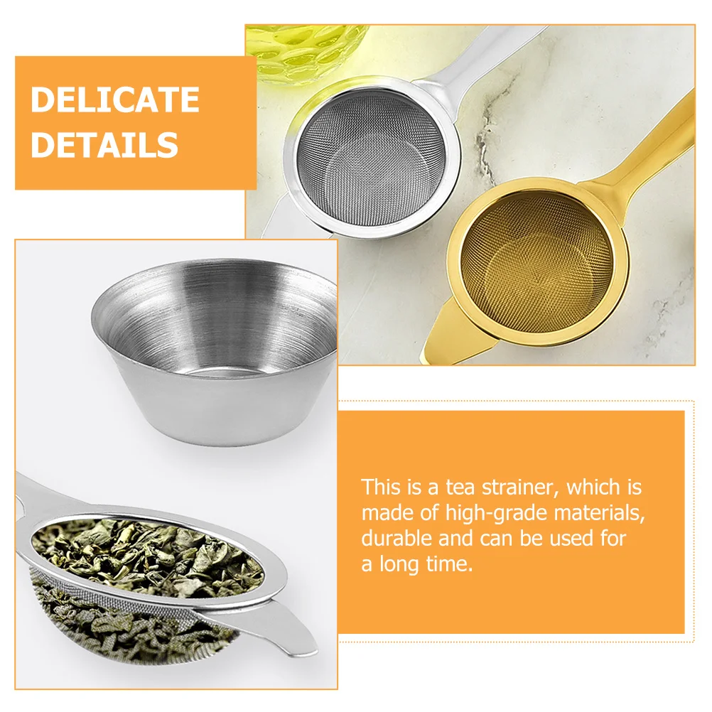 

Stainless Steel Tea Strainer Reusable Infuser Easy Clean Home Restaurant Supplies Stainless Steel Tea Filters