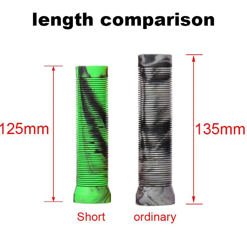 125mm*22.2mm Bicycle Handlebar Grips Shockproof Bicycle Handle Cover MTB Anti-Slip Bike Cuffs Durable Handlebar Cover Bike Part