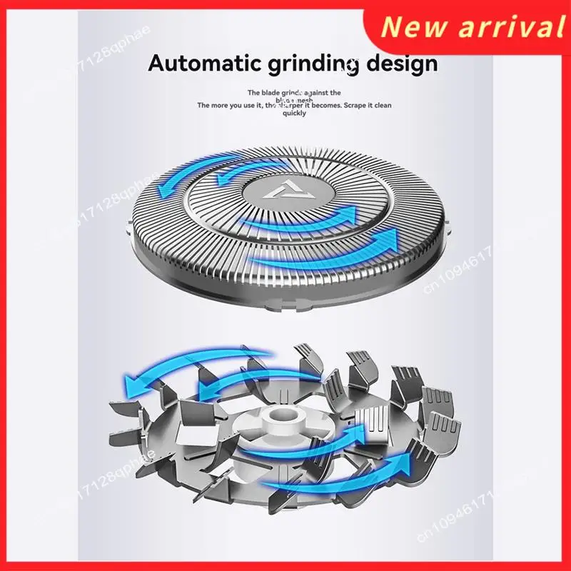 N89R Kit de aseo completo para hombres: Afeitadora eléctrica recargable por USB, recortadora de barba y cabeza calva resistente al agua