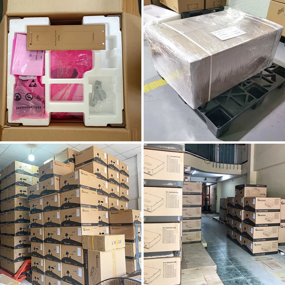 GROWATTINVERTER FASE ÚNICA 3KW 4KW 5KW 6KW SPF6000 24V 48V CON BATERÍA