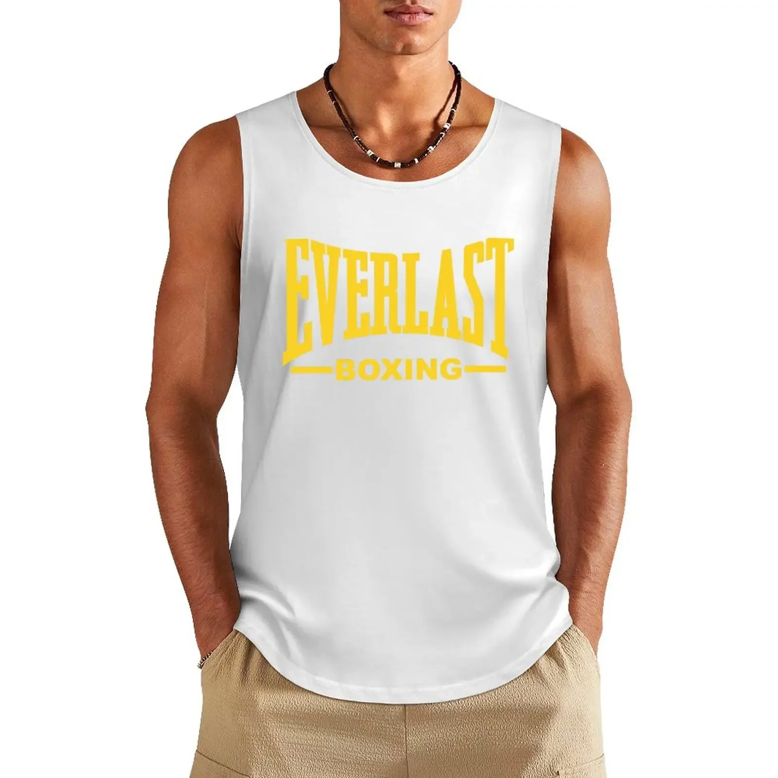 Fashion 3D Print Men's Tank Tops Summer Quick Dry Breathable Gym Tees Casual O-neck Sleeveless Shirt Outdoor Fitness Sports Vest image 5