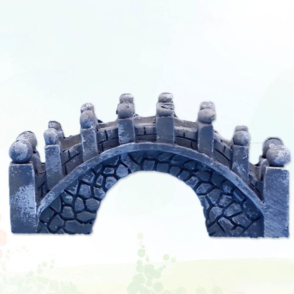 

Jiangnan Bridge Miniature Garden Resin Craft Waterproof Durable Decorative Ornaments For Terrarium Micro Diy Landscaping