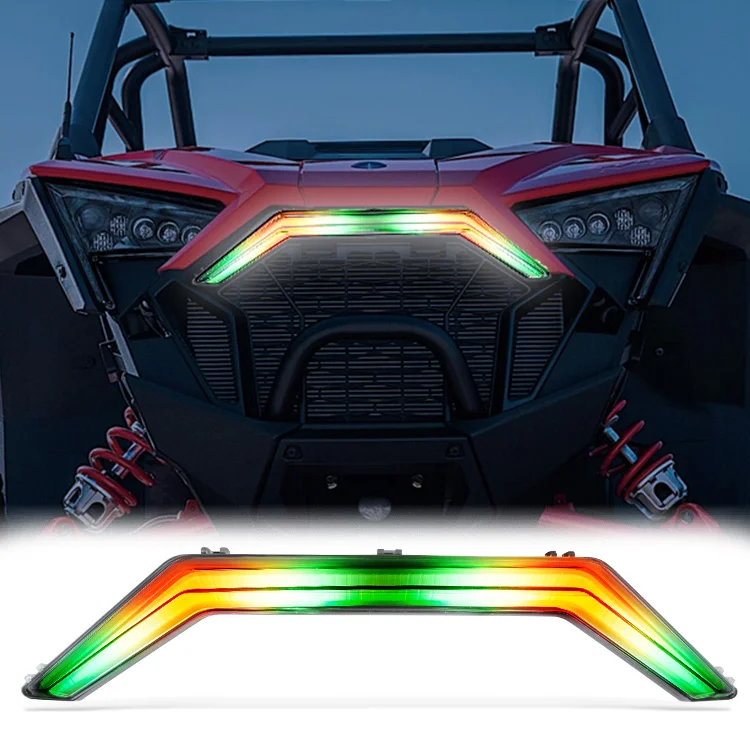 ATV accessories Fang accent lights Daytime running light with color changing version for rzr 2020 pro