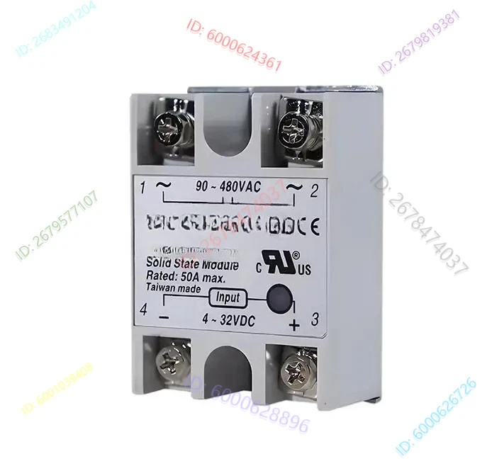 Original FOTEK Single Phase Solid State Relay SSR-10DA SSR-25DA SSR-40DA SSR-50DA SSR-75DA