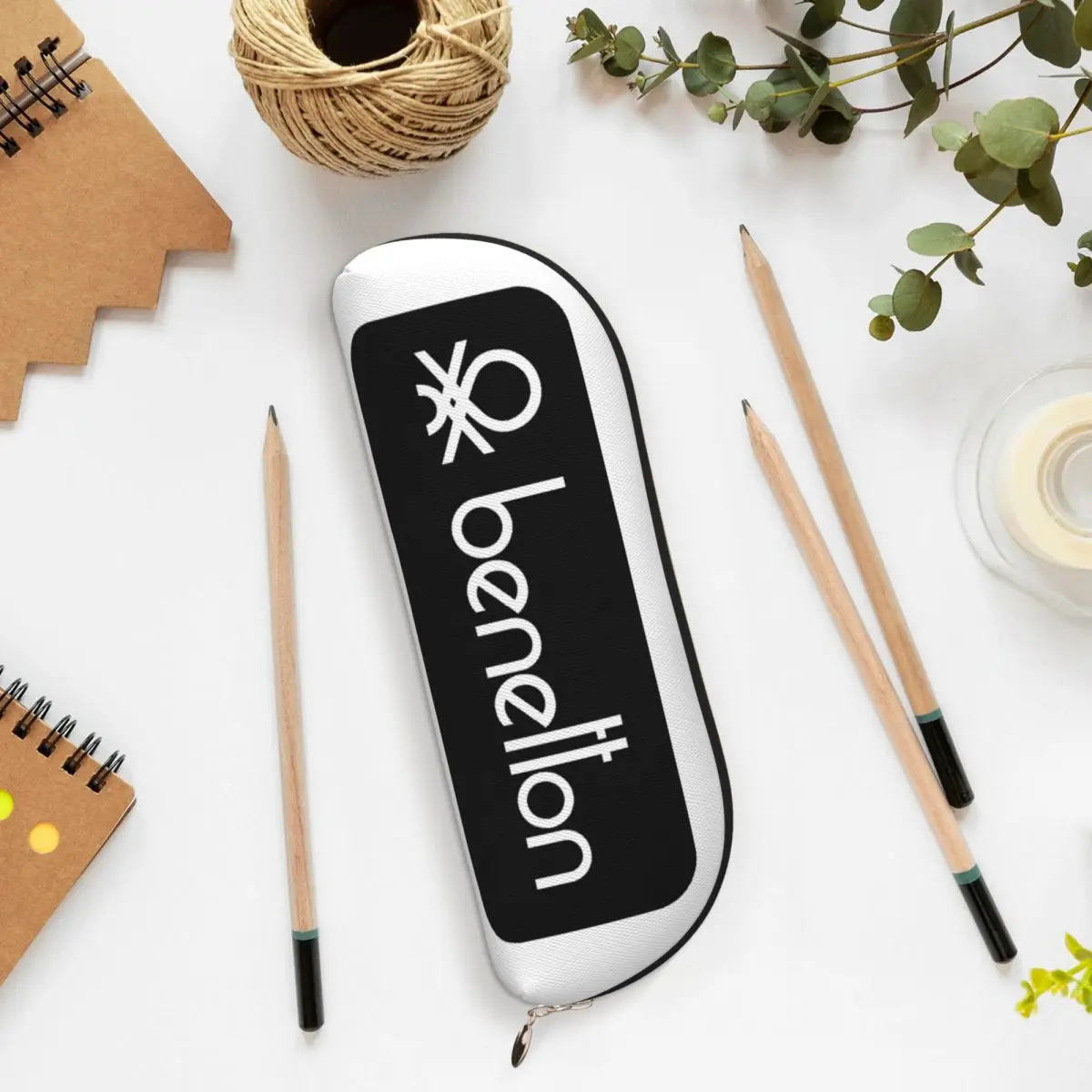 

Соединенные цвета Benetton, пенал для хранения канцелярских принадлежностей, большая вместительная коробка для ручек, сумка-карандаш для студентов, подарок