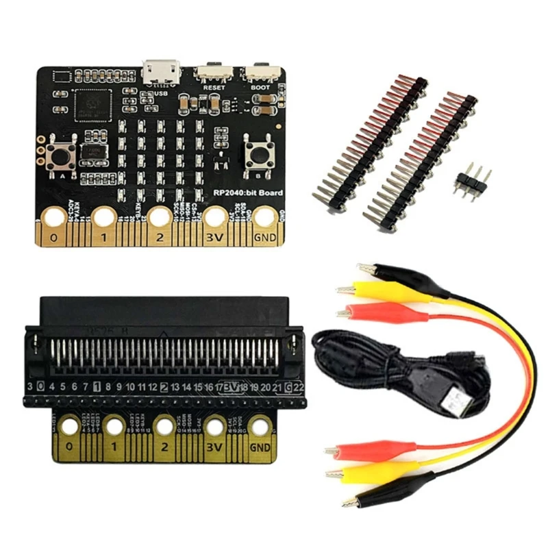 

For RPi RP2040 Bit Development Board RP2040 Processor Expansion Board Low Power for Programming Accessory H7EC