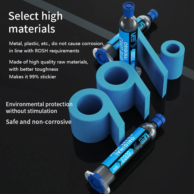 MaAnt 6003 High Elastic Original Glue for Mobile Phone Repair No Damage to Screen High Quality Lateral Light Leak Repair Glue