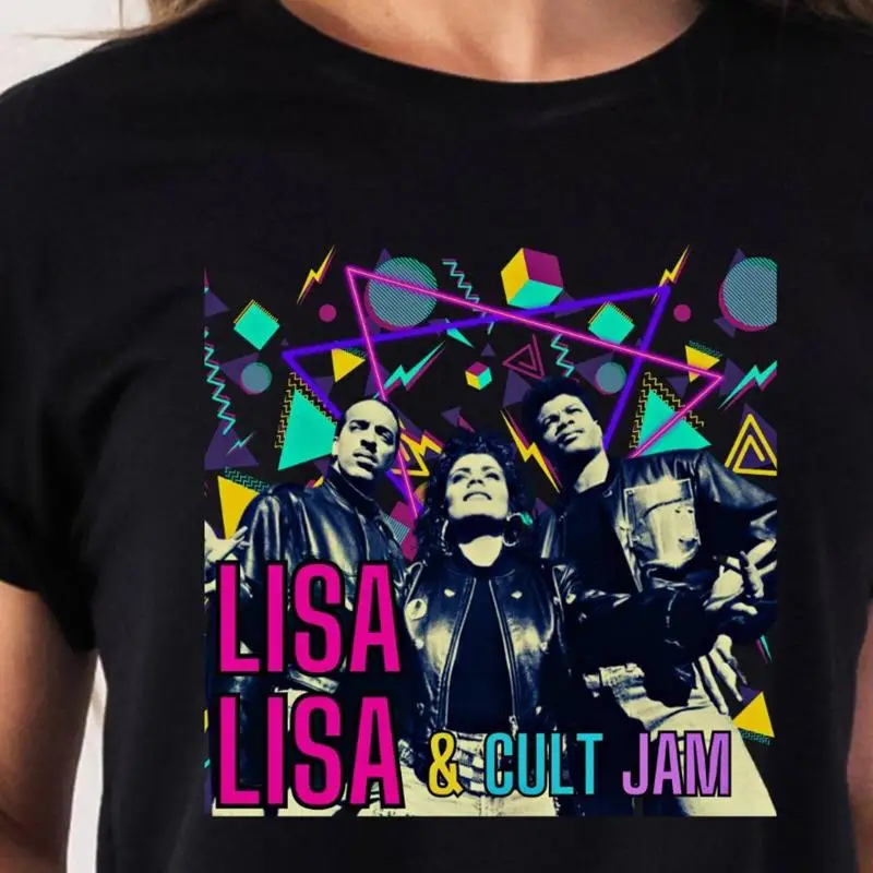 

Футболка Lisa And Cult Jam, винтажная эстетика 80-х годов, St