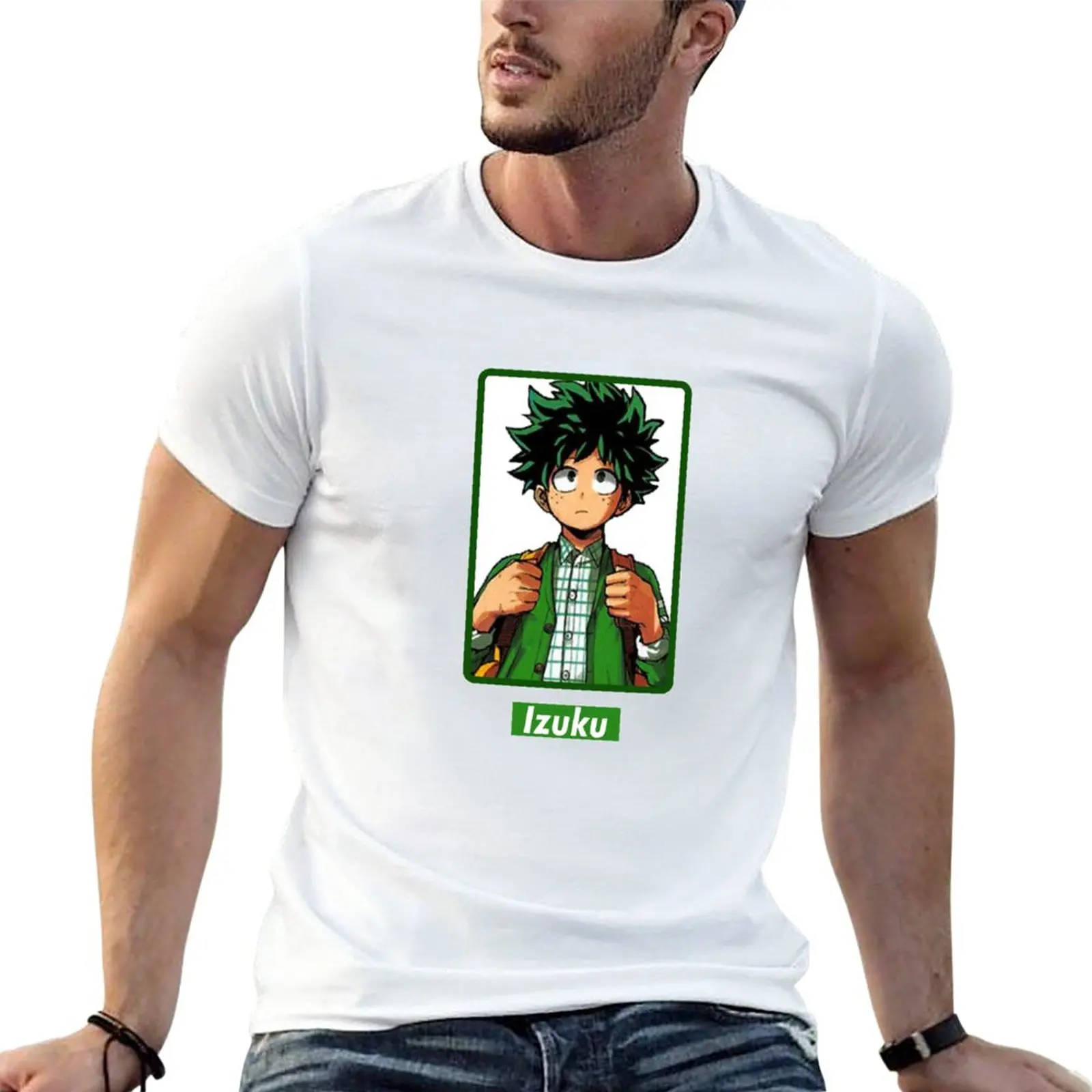 New Izuku Midoriya HYPE T-Shirt sweat shirt boys t shirts blank t shirts anime tshirts for men