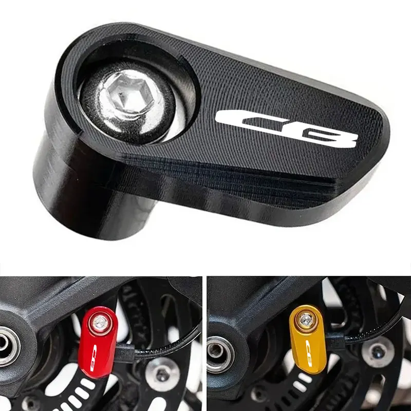 

Для Honda CB500X CB500F CB500 CB 400X 400F CBR500R аксессуары для мотоциклов с ЧПУ заднее колесо ABS датчик защитная крышка